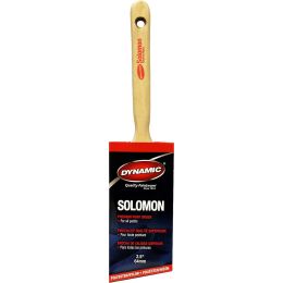 Dynamic 2-1/2" (64mm) Solomon Angled Sash Nylon Polyester Paint Brush