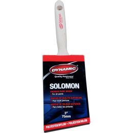 Dynamic 3" (75mm) Solomon Angled Sash Nylon Polyester Paint Brush