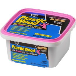 DAP qt Natural Plastic Wood-X All Purpose Wood Filler w/Drydex