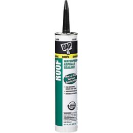DAP 10.3oz Black Roof Waterproof Asphalt Filler & Sealant