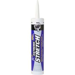 DAP 10.1oz White Extreme Stretch Acrylic Urethane Premium Elastomeric Sealant