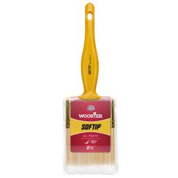 Wooster 2-1/2" Softip Nylon Flat Wall/Trim Paint Brush