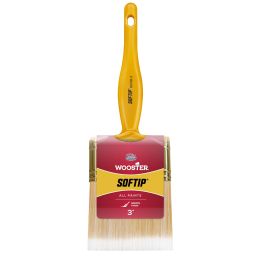 Wooster 3" Softip Nylon Flat Wall/Trim Paint Brush