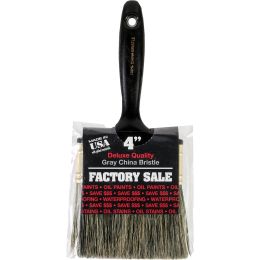 Wooster 4" Factory Sale Gray China Bristle Flat Paint Brush