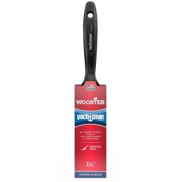 Wooster 1-1/2" Yachtsman White China Firm Bristle Flat Varnish Paint Brush