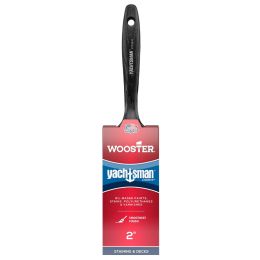 Wooster 2" Yachtsman White China Firm Bristle Flat Varnish Paint Brush