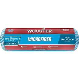 Wooster 9" x 3/8" Nap Microfiber Roller Cover