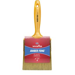 Wooster 4" Amber Fong Brown China Bristle Paint Brush