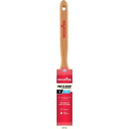 Wooster 1" Pro Classic Black China Firm Bristle Flat Sash Paint Brush