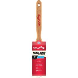 Wooster 2" Pro Classic Black China Firm Bristle Flat Sash Paint Brush