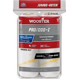 Wooster 4-1/2" x 1/2" Nap Pro/Doo-z Jumbo-Koter Mini Roller Cover (2pk)