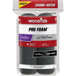 Wooster 4-1/2" Pro Foam Jumbo-Koter Closed-End Mini Roller Cover (2pk)