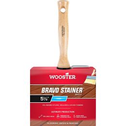 Wooster 5-1/2" Bravo Stainer White China Bristle Brush