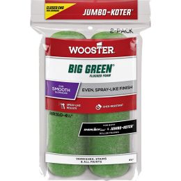 Wooster 4-1/2" Big Green Jumbo-Koter Closed-End Mini Roller Cover (2pk)