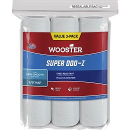 Wooster 9" x 3/8" Nap Super Doo-Z Roller Cover (3pk)
