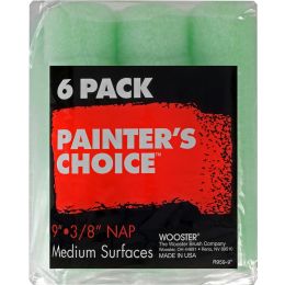 Wooster 9" x 3/8" Nap Painters Choice Roller Cover (6pk)