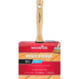 Wooster 5-1/2" Bravo Stainer Bristle Polyester Stain Brush
