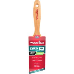 Wooster 2-1/2" Chinex FTP Extra Firm Angle Varnish Paint Brush