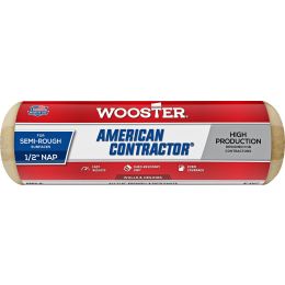 Wooster 9" x 1/2" Nap American Contractor Roller Cover