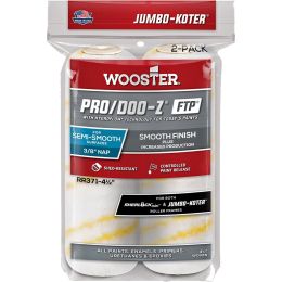 Wooster 4-1/2" Jumbo-Koter Pro/Doo-Z FTP 3/8" Mini Roller Cover 2Pk