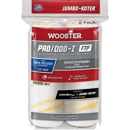 Wooster 4-1/2" Jumbo-Koter Pro/Doo-Z FTP 1/2" Mini Roller Cover 2Pk