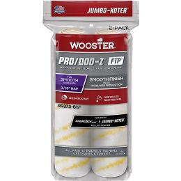 Wooster 4-1/2" Jumbo-Koter Pro/Doo-Z FTP 3/16" Mini Roller Cover 2Pk