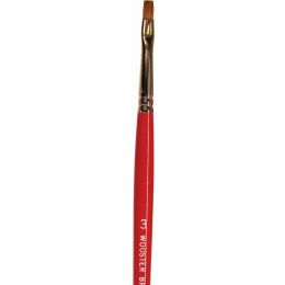 Wooster #3 Red Sable Oil Brights Artist Brush