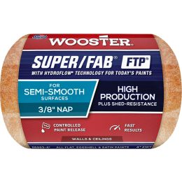 Wooster 4" x 3/8" Nap Super/Fab FTP Roller Cover