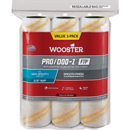 Wooster 9" x 3/8" Nap Pro/Doo-Z FTP Roller Cover (3pk)