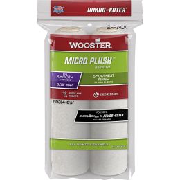 Wooster 6-1/2" x 5/16" Nap Micro Plush Jumbo-Koter Mini Roller Cover (2pk)