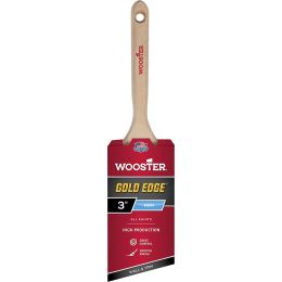 Wooster 3" Gold Edge Firm Angle Sash Paint Brush