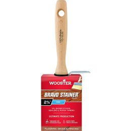 Wooster 2-3/4" Bravo Stainer White China Bristle Stain Brush