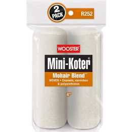 Wooster 4" Mini-Koter Mohair Blend Mini Roller Cover (2pk)