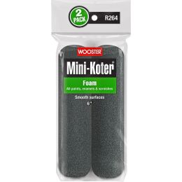 Wooster 6" Mini-Koter Foam Mini Roller Cover 2pk