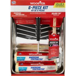 Wooster American Contractor Roller Kit (8pc)