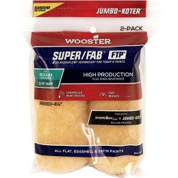 Wooster 4 1/2" x 3/4" Super/Fab FTP Closed-End Jumbo-Koter Roller Cover (2pk)