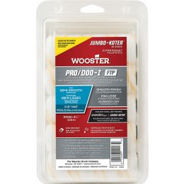 Wooster 4-1/2" 3/8" Nap Pro/Doo-Z FTP Closed-End Jumbo-Koter Mini Roller Cover (10pk)