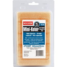 Wooster 4" x 3/4" Nap High-Capacity Mini-Koter Roller Cover 10pk