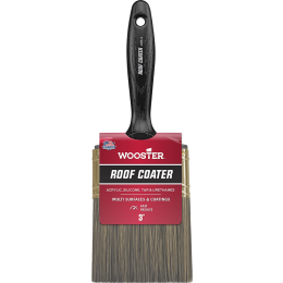 Wooster 3" Roof Coater Brush, Synthetic China Bristle