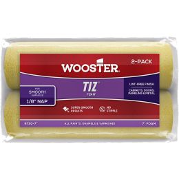 Wooster 7" x 1/8" Nap Tiz Foam Roller Cover (2pk)