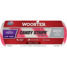 Wooster 7" x 1/4" Nap Candy Stripe Roller Cover featured product image