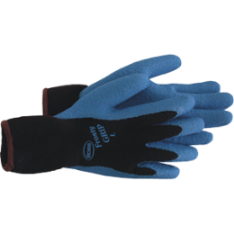 Boss XL Frosty Grip Blue Insulated Knit Latex Palm Glove
