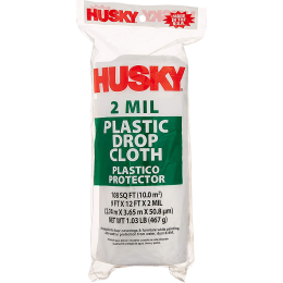 Husky 9' x 12' 2mil Drop Cloth