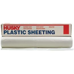 Husky 8'4"x 200' 1.5mil Clear Poly Film