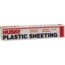 Husky 12' x 200' 2mil Clear Poly Film