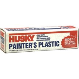 Husky 12' x 400' .31mil High Density Painters Poly Film