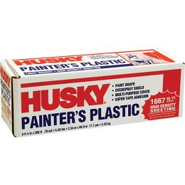 Husky 8'4 x 200' .7mil High Density Painters Poly Film