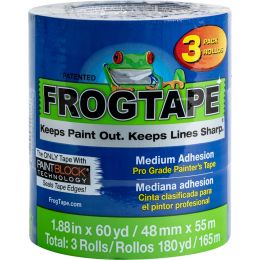 FrogTape 1.88" x 60yd Blue Pro Grade Painter's Tape 3pk