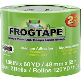 FrogTape 1.88" x 60yd Multi-Surface Green Painting Tape 2pk