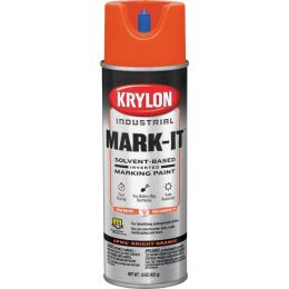 Krylon 15oz APWA Bright Orange Marking Contractor Solvent Based Spray Paint